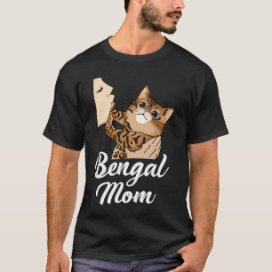 Bengal Cat Mom Cute Mother of Bengals T-Shirt