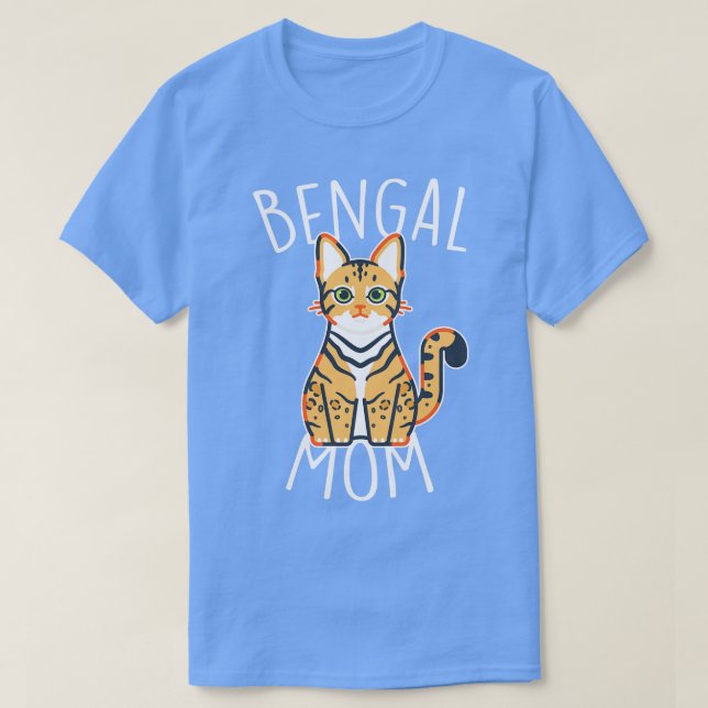 Bengal Cat Mum T-Shirt (Design Front)