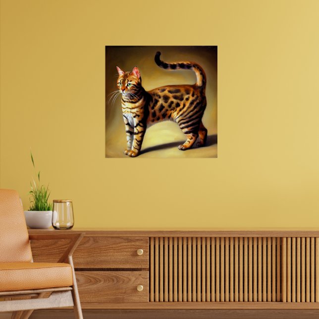 Bengal Cat  Poster (Living Room 2)