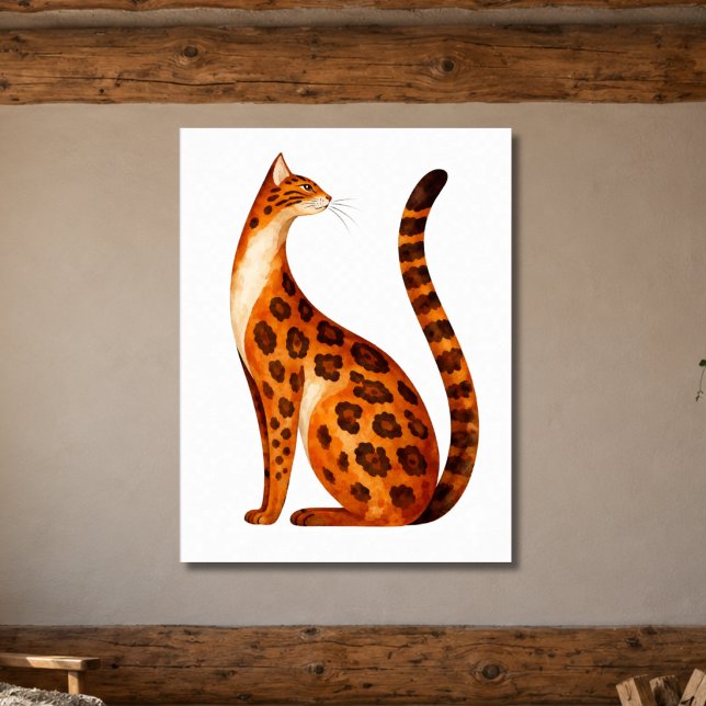 Bengal Cat Profile Poster (Creator Uploaded)