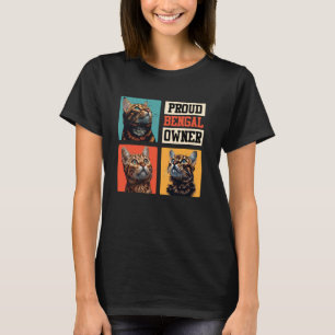 Bengal Cats PROUD BENGAL OWNER Bengal Cats Daddy T-Shirt