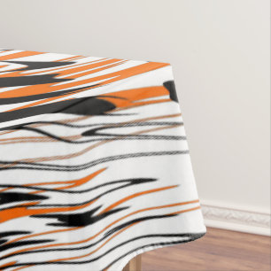 Bengal Colours Squiggly Lines Tablecloth