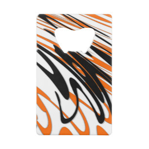 Bengal Colours Squiggly Orange and Black Lines