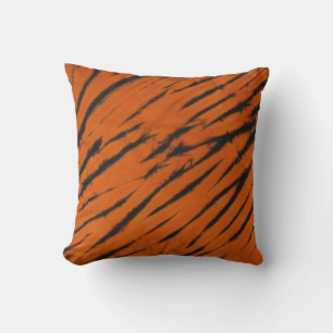 Bengal Stripes Tie Dye American MoJo Pillow