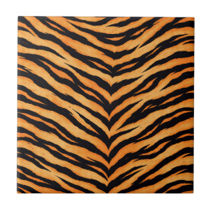 Bengal Tiger Animal Pattern Tile