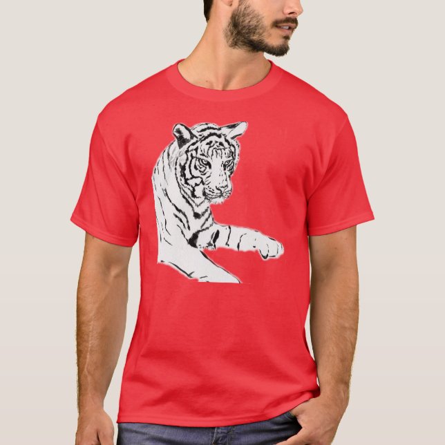 Bengal Tiger Custom Art Shirt (Front)