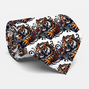 Bengal Tiger Gamer Neck Tie