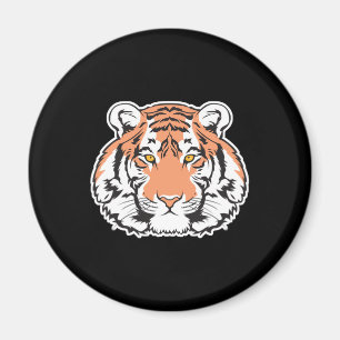 bengal tiger head magnet