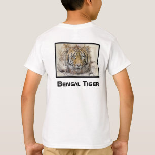 Bengal Tiger Illustration T-Shirt