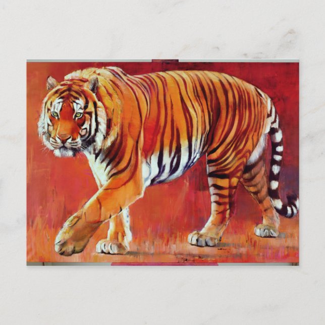 Bengal Tiger Postcard (Front)