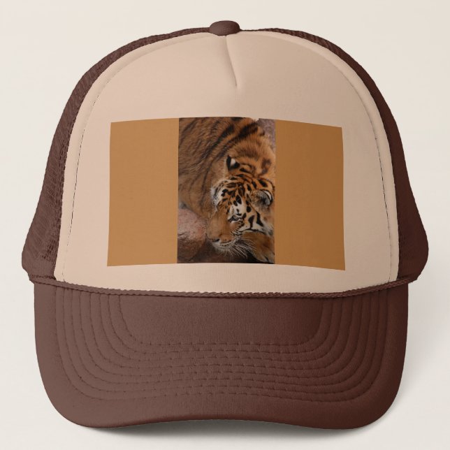 Bengal Tiger Trucker Hat (Front)