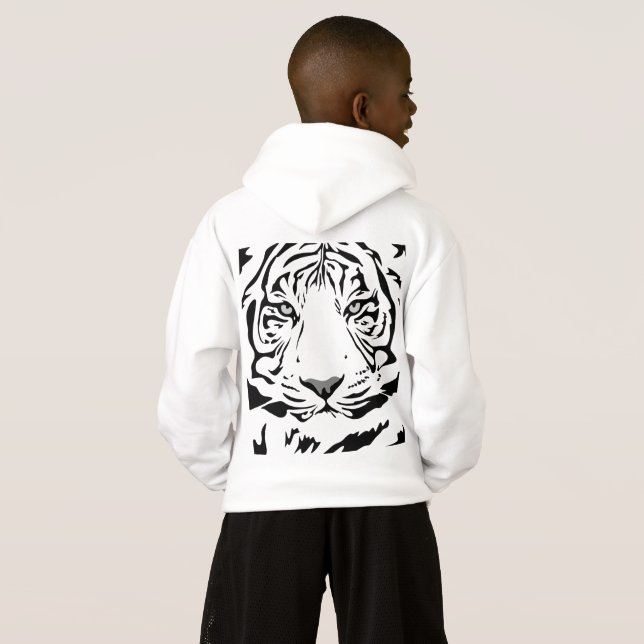 Bengal Tiger Universal Pullover Hoodie (Back Full)