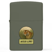 Bengal Tiger Zippo Lighter