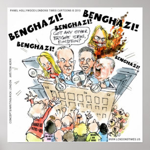 Benghazi As Politics We Need Jobs Satire Poster