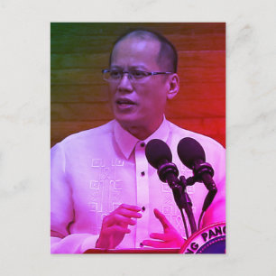 Benigno Noynoy Aquino III, 15th President of PH Postcard