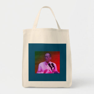 Benigno PNoy Aquino III 15th President Philippines Tote Bag