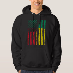Benin Flag America US It is in my DNA for Benines Hoodie