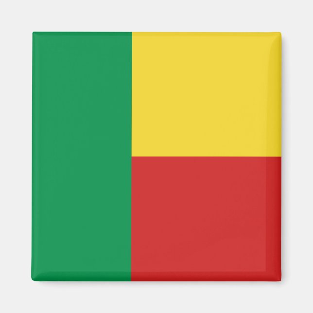 Benin Flag Magnet (Front)