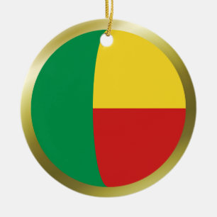 Benin Flag Ornament