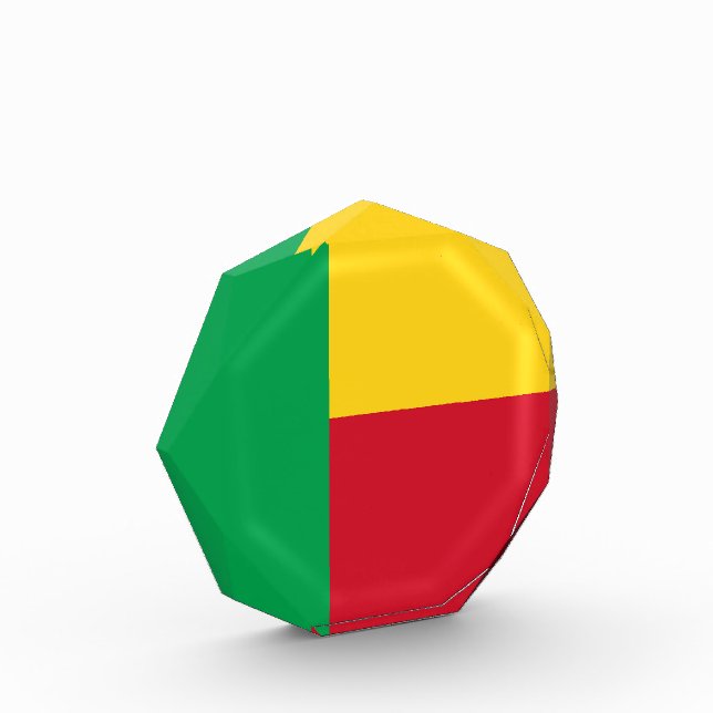 Benin flag photo block (Left)