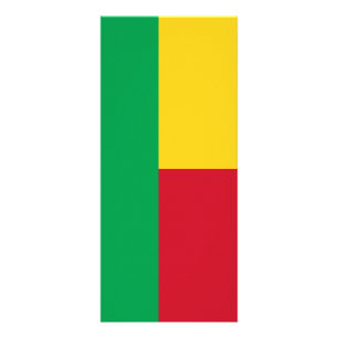 Benin flag rack card