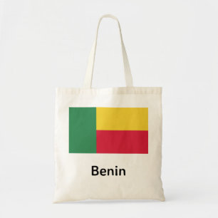Benin Flag Tote Bag