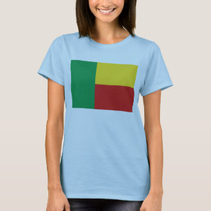 Benin Flag x Map T-Shirt