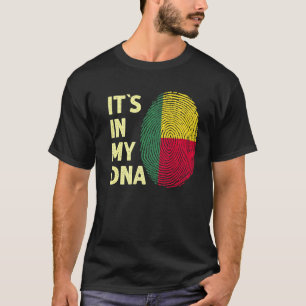 Benin In My Dna Beninese Flag Team Benin T-Shirt