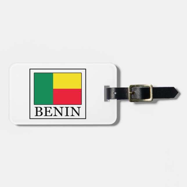 Benin Luggage Tag (Front Horizontal)
