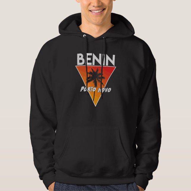 Benin With Sunny Colours Hoodie (Front)