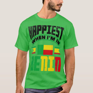 Beninese Benin Beninese Flag Quote19 T-Shirt