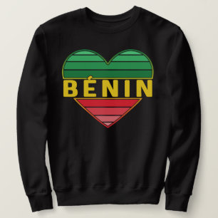 Beninese Heart, I Love Benin Sweatshirt