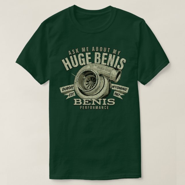 Benis Performance 1983 T-Shirt (Design Front)