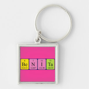 Benita periodic table name keyring