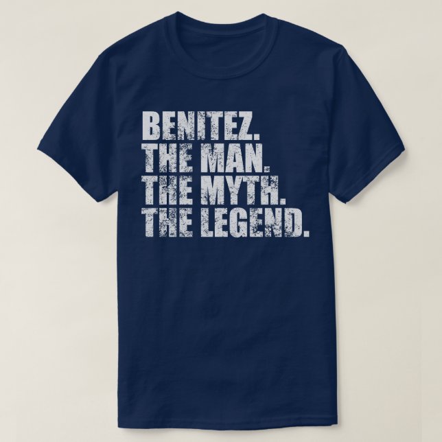 BenitezBenitez Family name Benitez last Name Benit T-Shirt (Design Front)