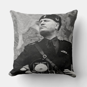 Benito Amilcare Andrea Mussolini Cushion