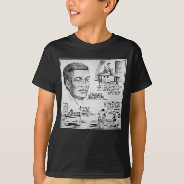 Benjamin Banneker: Black Scientist & Revolutionary T-Shirt (Front)