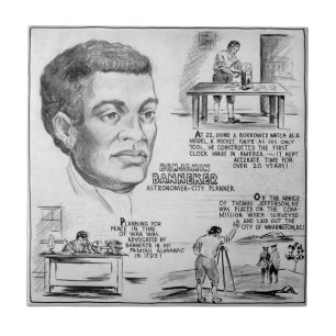 Benjamin Banneker: Black Scientist & Revolutionary Tile