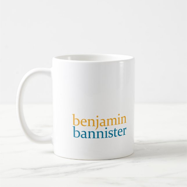Benjamin Bannister mug (Left)