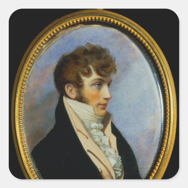 Benjamin Bathurst Square Sticker (Front)