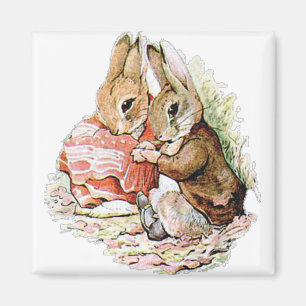 Benjamin Bunny and Peter Rabbit plan their raid Magnet
