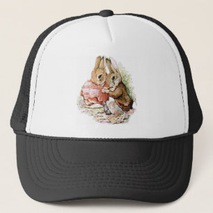 Benjamin Bunny and Peter Rabbit plan their raid Trucker Hat
