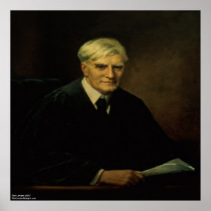 Benjamin Cardozo Sitting In Office (No Quote) Poster