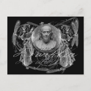 Benjamin Franklin, a Hero Postcard