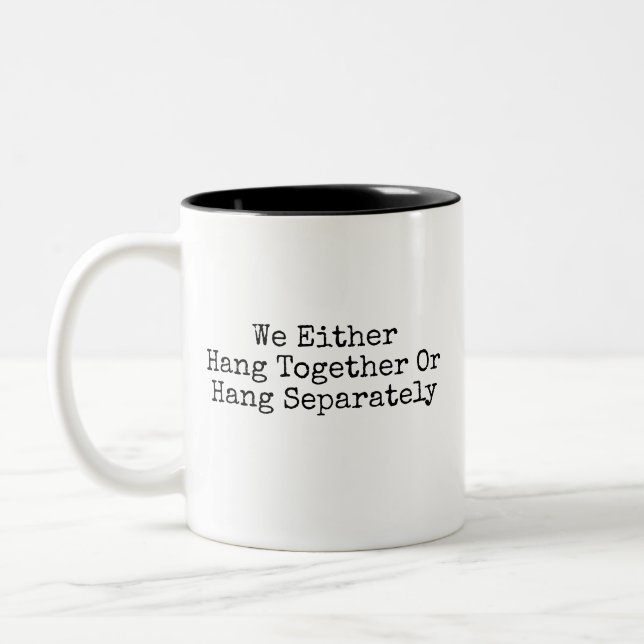 Benjamin Franklin/Anyarian Quote Mug (Left)