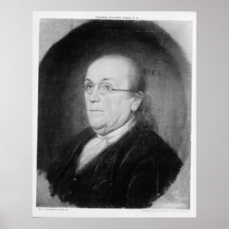BENJAMIN FRANKLIN by Charles Willson Peale Poster