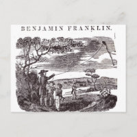 Benjamin Franklin  Conducts his Kite Experiment
