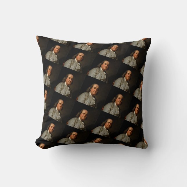 BENJAMIN FRANKLIN   CUSHION (Front)
