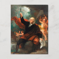 Benjamin Franklin Drawing Electricity from the Sky