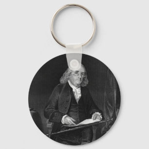 Benjamin Franklin Key Ring